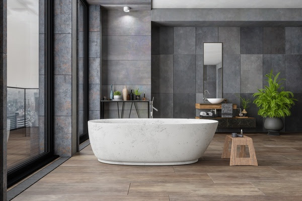 Bathroom In New Luxury Home